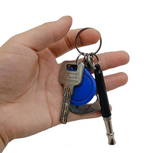 Laimew Fischietti per Cani, Alto Pich Ultrasuoni con Frequenze Nero+Rosso - Ilgrandebazar