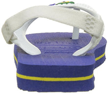 Carica l'immagine nel visualizzatore di Gallery, Havaianas Baby Brasil Logo II, Infradito Unisex 25/26 EU, Blu Marine Blue