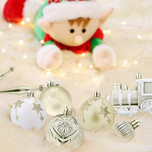 Carica l'immagine nel visualizzatore di Gallery, NINGESHOP Palline di Natale 70pz Decorazioni Albero di Natale,Palline per Albero di Natale addobbi Natalizi in Argento e Bianca,Palline Albero di Natale,Regalo Natale Decorazioni Natalizie per la Casa