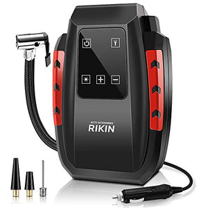 RIKIN Compressore Portatile per Auto Aria Compressa Pompa Elettrica 150PSI...