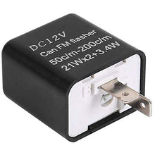 Carica l'immagine nel visualizzatore di Gallery, LED Lampeggiatore,Relè A Tre Pin Regolabile A 12V Protezione...