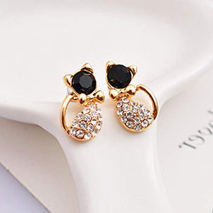 LEEQ Orecchini di Strass con in Argento 925 da Donna encantadoras（Style 5） - Ilgrandebazar