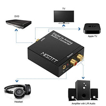 Carica l'immagine nel visualizzatore di Gallery, MISOTT Audio Digitale a Convertitore di Analog DAC, SPDIF Toslink Coaxial a...