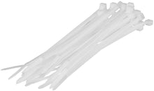 Carica l'immagine nel visualizzatore di Gallery, Poly Pool PP0308 Set di 100 fascette per cablaggi all'interno di apparecchiature elettriche, 2.5 mm x 100 mm, diametro di serraggio da 2 a mm, Bianco