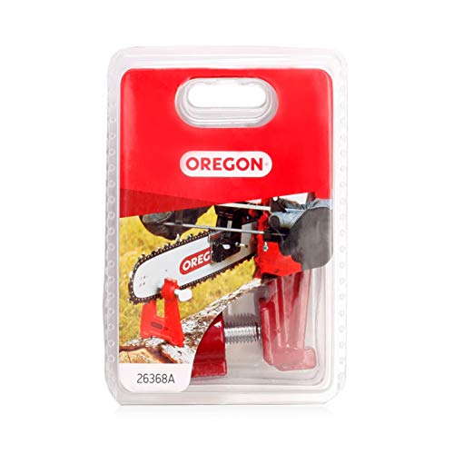 Oregon 26368A Morsetto Sostegno per Barra, Rosso, 3x8x13 cm