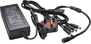 Boomlens- Alimentatore 100~240V a DC 12V 4A Adattatore di Alimentazione con...