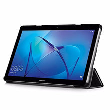 Carica l&#39;immagine nel visualizzatore di Gallery, EasyAcc Cover Custodia per Huawei MediaPad T3 10, Ultra Sottile Smart Nero