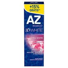 Carica l'immagine nel visualizzatore di Gallery, AZ 3DWhite Sbiancante Ultra White Dentifricio, Bianco Brillante, 75 ml