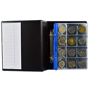 PELLER'S AS160 Album per la Collezione, 160 Tasche Monete Piccole e... - Ilgrandebazar