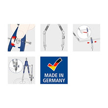 Carica l'immagine nel visualizzatore di Gallery, STAEDTLER set compasso Noris con prolunga, adattatore universale e mine di... - Ilgrandebazar