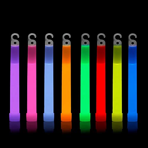 Glowz Premium Ultra Bright Jumbo Sticks (Colori Misti) Confezione da 25 Pezzi