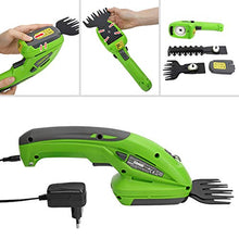 Carica l'immagine nel visualizzatore di Gallery, WORKPRO Forbici a Batteria 7,2V, Cesoia Elettrica a Batteria al Litio 1,5Ah, Larghezza di Taglio 90mm, Lunghezza di Taglio 120mm, Adatto al Giardino