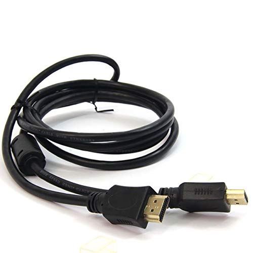 Powergreen CAB-14010-ST Cavo HDMI V1.4 Connettore Ferrite Am-Am Oro - 1 Metri