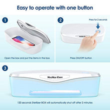 Carica l'immagine nel visualizzatore di Gallery, MeaMae Care UV Sterilizzatore con cavo USB, UV-C OZONO,...