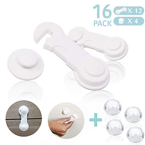 Evooo | Blocca Cassetti Per Bambini | Chiusura Di Sicurezza | Ferma 12 + 4 - Ilgrandebazar