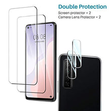 Carica l&#39;immagine nel visualizzatore di Gallery, IMBZBK 【2 Pezzi】 Compatibile con Vetro temperato Huawei P40 Lite 5G, 2-pezzi