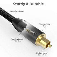 Carica l'immagine nel visualizzatore di Gallery, Syncwire Cavo Ottico Audio Digitale - 2m Toslink [24k 2M