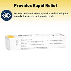 Siccasan Gel Intensivo Occhi Secchi con Carbomer e Dexpantenolo | 1 x 10 g - Ilgrandebazar
