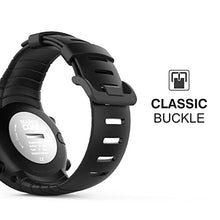 Carica l&#39;immagine nel visualizzatore di Gallery, MoKo Suunto Core Watch Cinturino, Braccialetto di Ricambio in TPU Nero - Ilgrandebazar