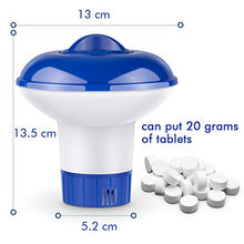 Carica l&#39;immagine nel visualizzatore di Gallery, RenFox Dispenser Chimico, Dosatore di Cloro Galleggiante con Sfiati di...