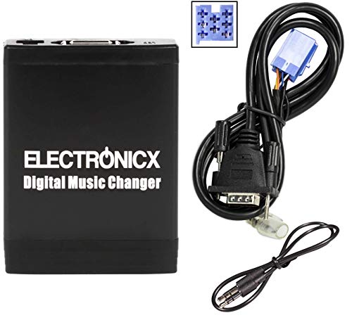 Electronicx ELEC-TM06-FA Adattatore USB SD AUX MP3 Compatibile con Fiat Alfa... - Ilgrandebazar