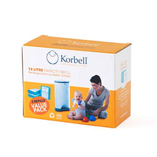 Carica l&#39;immagine nel visualizzatore di Gallery, Korbell KB250DR3B Ricarica per Bidone, Confezione 3 Pezzi, Verde, 16 L - Ilgrandebazar