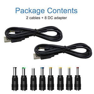 EasyULT Cavo di Alimentazione USB a Spina Power DC Plug