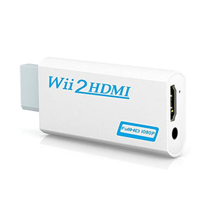 Convertitore Da Wii A HDMI,GANA Adattatore da a HDMI Video di Bianco