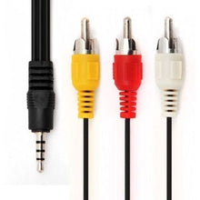Carica l'immagine nel visualizzatore di Gallery, Acemax 1,2 m 1.2 m 3.5 mm maschio jack a RCA video/audio (L/R) a/v cavo per...
