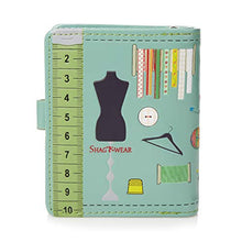 Carica l&#39;immagine nel visualizzatore di Gallery, Shagwear portafoglio per giovani Kit Da Cucito Turchese Chiaro/ Sewing Needs - Ilgrandebazar