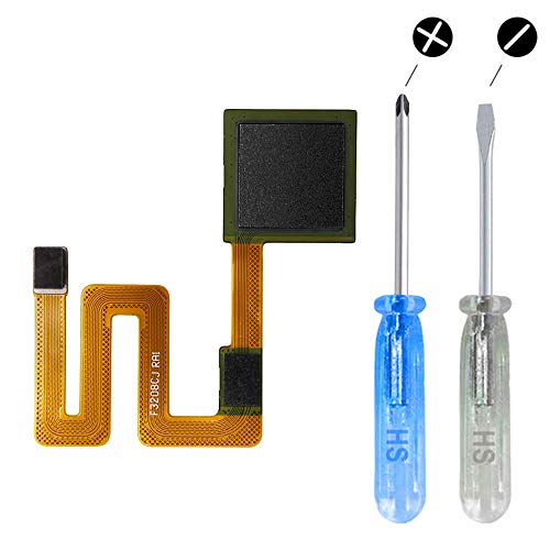 MMOBIEL Pulsante Home Sensore di Impronte digitali tattile Nero - Ilgrandebazar