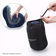 Carica l'immagine nel visualizzatore di Gallery, Cuscino da viaggio memory foam – The Da Viaggio Memory Foam Blu Scuro