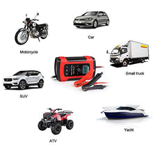 Carica l&#39;immagine nel visualizzatore di Gallery, URAQT Caricabatteria Moto,12V 6A Multi Proictezioni Caricatore Rosso - Ilgrandebazar