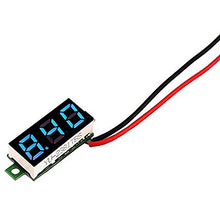 Carica l&#39;immagine nel visualizzatore di Gallery, IZOKEE 4 Pezzi 0.28 Pollici Mini Voltmetro Digital LED Due fili 0,28 pollici - Ilgrandebazar