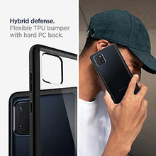 Carica l'immagine nel visualizzatore di Gallery, Spigen Cover Samsung Galaxy Note 10 Lite Ultra Hybrid Progettato per Samsung Galaxy Note 10 Lite Cover Custodia - Nero