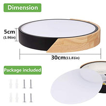 Carica l&#39;immagine nel visualizzatore di Gallery, Kimjo Plafoniera LED 24W 2400LM Lampada da Soffitto Moderno Bianco Caldo