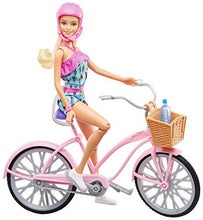 Carica l&#39;immagine nel visualizzatore di Gallery, Barbie- Playset con Bicicletta Bambola Snodata Accessori, Giocattolo per... - Ilgrandebazar