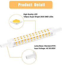 Carica l&#39;immagine nel visualizzatore di Gallery, Bonlux Lampadina 15W R7S 2-Pezzi 118MM NEW Non-dim, Bianco Calda - Ilgrandebazar