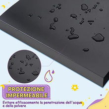 Carica l'immagine nel visualizzatore di Gallery, Lictin Raccoglitore Carte Maniche 540 Tasche (Nero)-Album trasparente impermeabile con 540 tasche per carte da gioco - 30 pagina nera raccolta carta libro