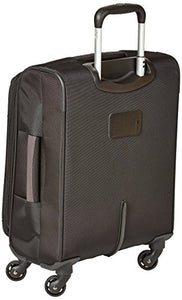 AmazonBasics - Trolley morbido con rotelle girevoli, 53 cm, dimensioni Nero