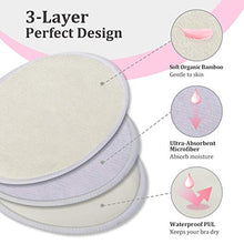 Carica l&#39;immagine nel visualizzatore di Gallery, Coppette Assorbilatte Lavabili in Bambù 12cm/10pcs, Momcozy Copri 12cm