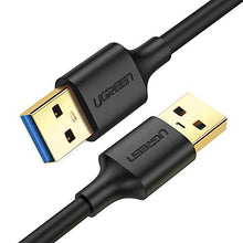 Carica l'immagine nel visualizzatore di Gallery, UGREEN Cavo USB 3.0 Tipo A Maschio a A Super Speed 5Gbps 0,5M