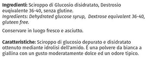 GLUCOSIO DISIDRATATO PER GELATI E DOLCI 1 KG
