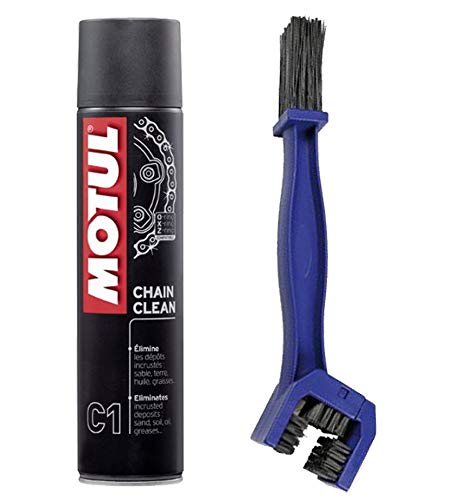 KIT PULIZIA CATENA MOTUL C1 400ml + SPAZZOLA - Ilgrandebazar