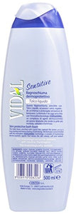 Vidal Bagno Dermoprotettivo, Talco Liquido - 500 ml - Ilgrandebazar