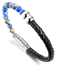 Carica l&#39;immagine nel visualizzatore di Gallery, Halukakah ● Saluto Il Terra ● Bracciale Mare(pietra Imperiale Blu) - Ilgrandebazar