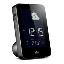 Carica l&#39;immagine nel visualizzatore di Gallery, Braun Stazione Meteo con unità Esterna Radio Controlled Altro, Nero nero - Ilgrandebazar