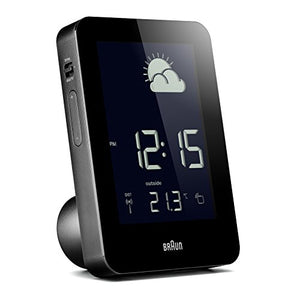 Braun Stazione Meteo con unità Esterna Radio Controlled Altro, Nero nero - Ilgrandebazar