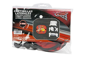 ABC Parts Cars CARS101 Tendine Coprisole, Rosso, Set di 2