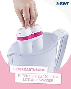 BWT Filtro con tecnologia brevettata al Magnesio Mg2+. Confezione da 3+1